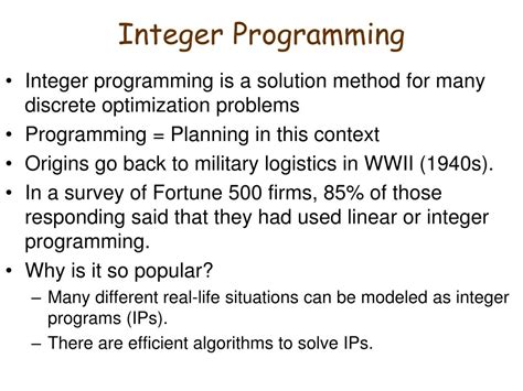 What is Integer Programming: A Journey Through the Labyrinth of Numbers and Decisions